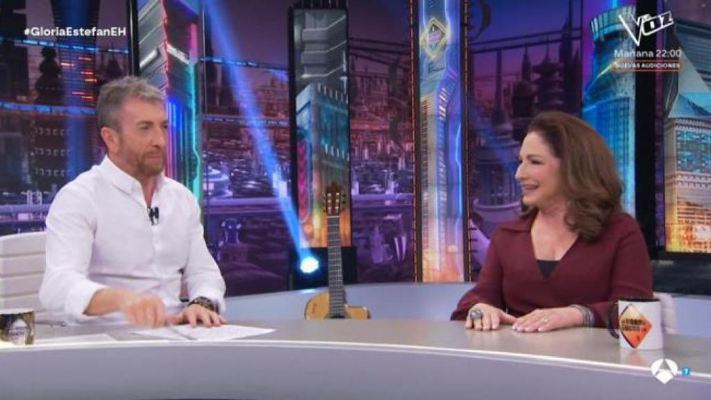 Gloria Estefan en 'El Hormiguero'.