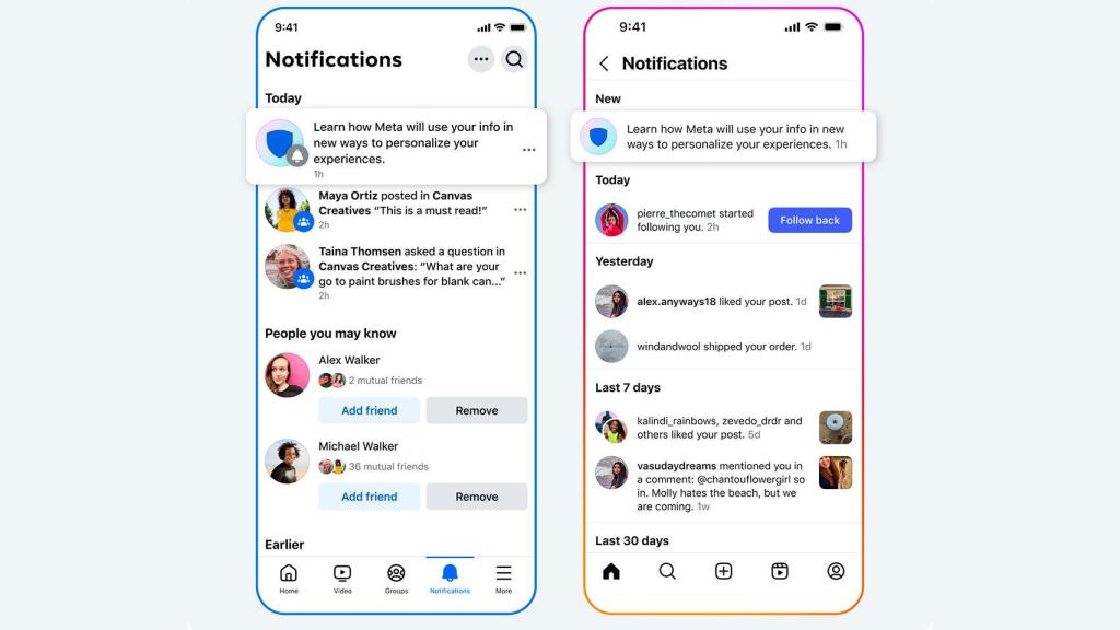 Los cambios en la política de privacidad de Meta