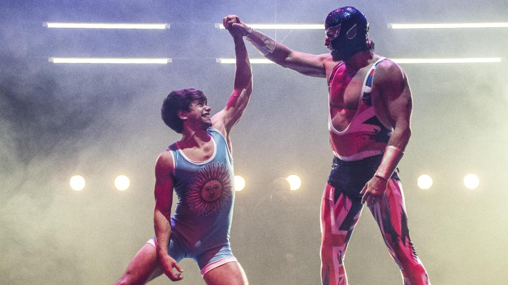 Escena de la obra de teatro Sansón de las Islas