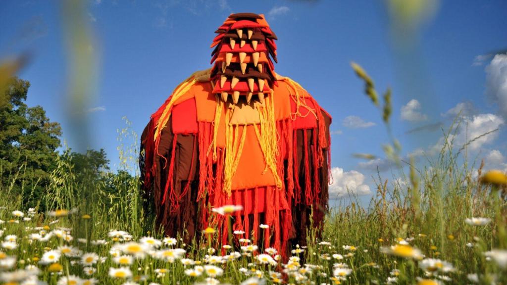 'El abuelo', obra de 'Suavidad y color del mito' de Tadeo Muleiro.
