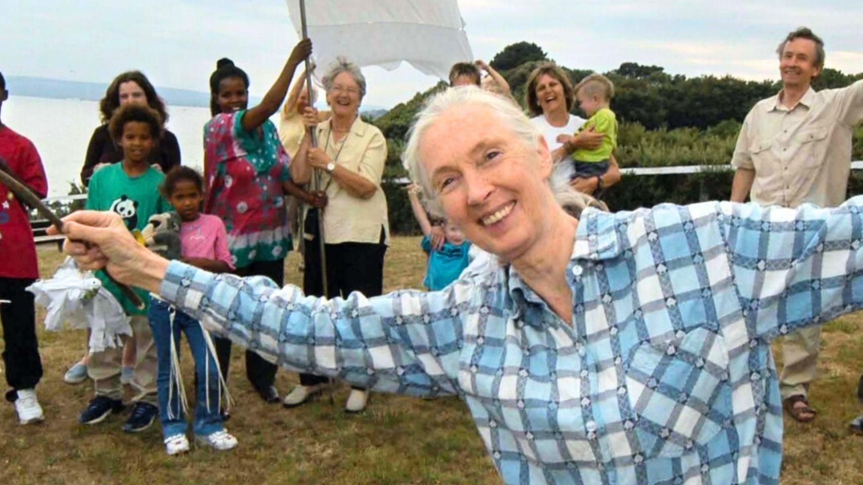 La primatóloga, en una foto de redes sociales.