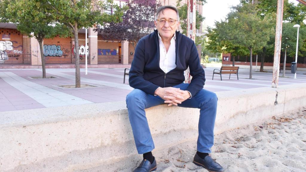 Enrique Cobreros en la entrevista con EL ESPAÑOL de Castilla y León