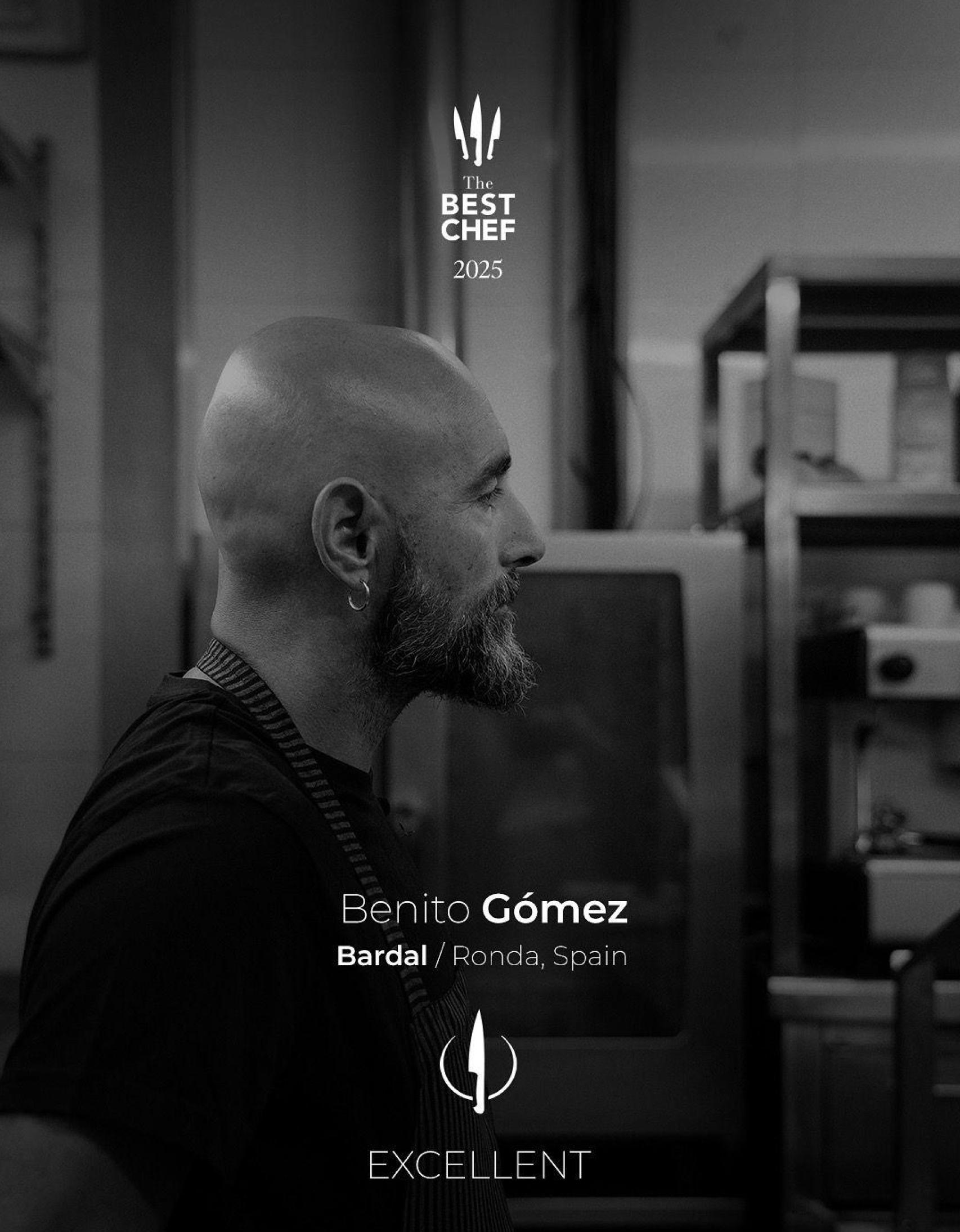 Premio a Benito Gómez.