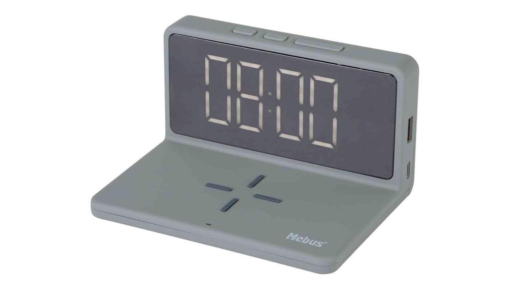 Reloj despertador con Qi