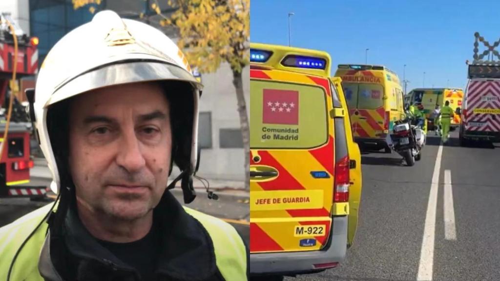 José Andrés, el bombero fallecido en la M-50.