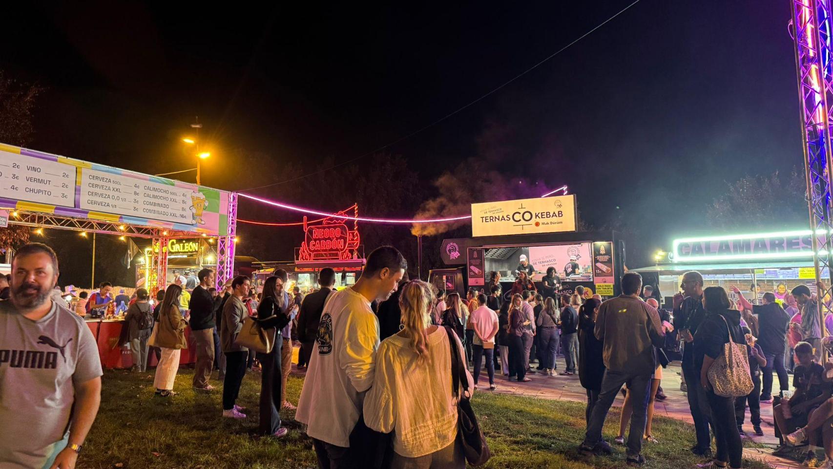 Foodtrucks de las Fiestas del Pilar