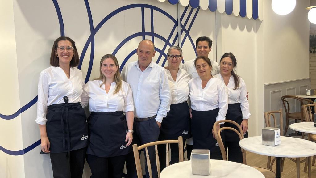 Equipo de la churrería de Bonilla a la Vista en Juan Flórez.