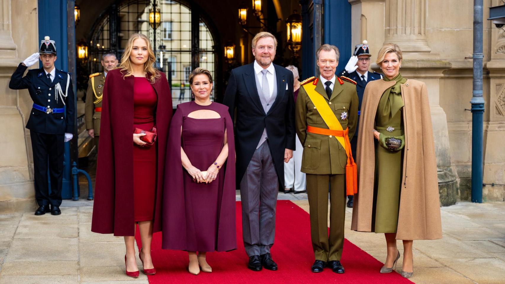 De Guillermo y Máxima de Holanda a Felipe y Matilde de Bélgica: los 'royals' que han acudido a la a sucesión en el trono del gran ducado de Luxemburgo