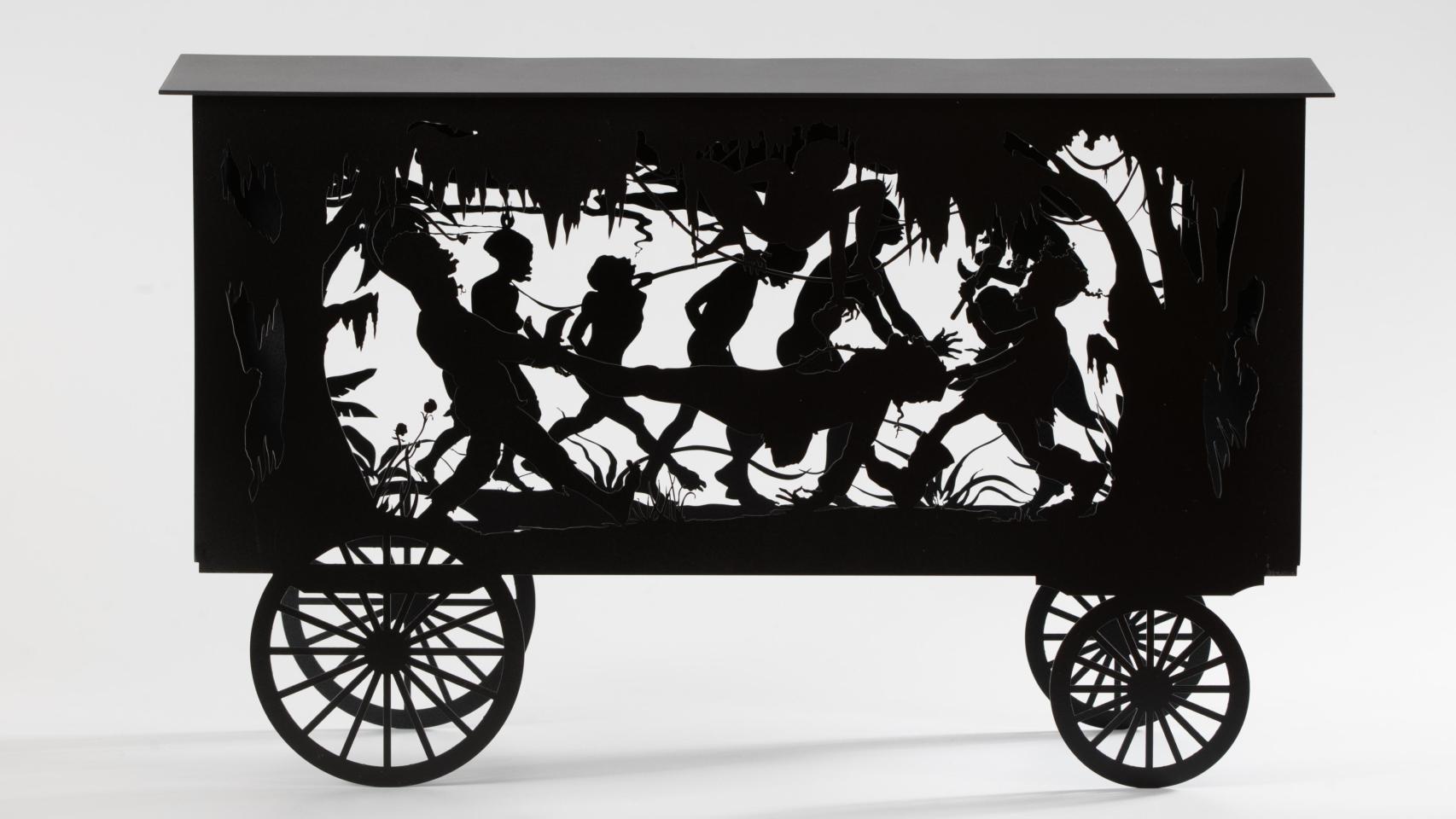 Kara Walker. 'The Katastwóf Karavan (maquette)', 2017. MACA. Colección Michael Jenkins y Javier Romero.