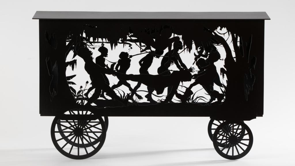 Kara Walker. 'The Katastwóf Karavan (maquette)', 2017. MACA. Colección Michael Jenkins y Javier Romero.