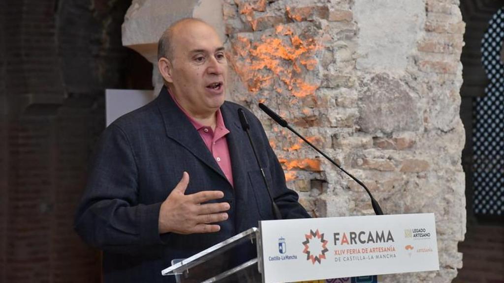 Un momento de la intervención de Roberto Perea.