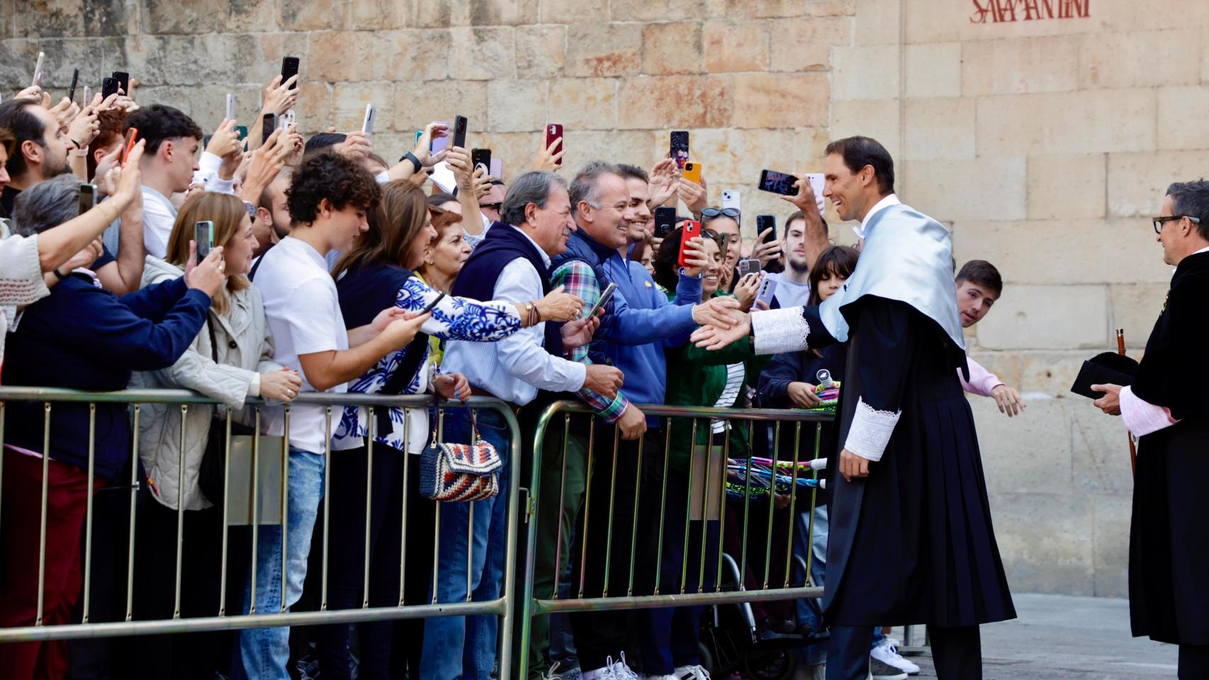 Acto de investidura de Rafael Nadal como doctor 'honoris causa' por la Universidad de Salamanca