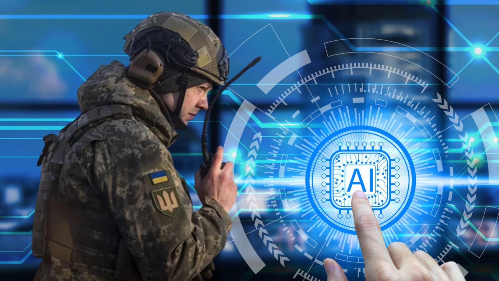 Un militar ucraniano dado una orden en operaciones