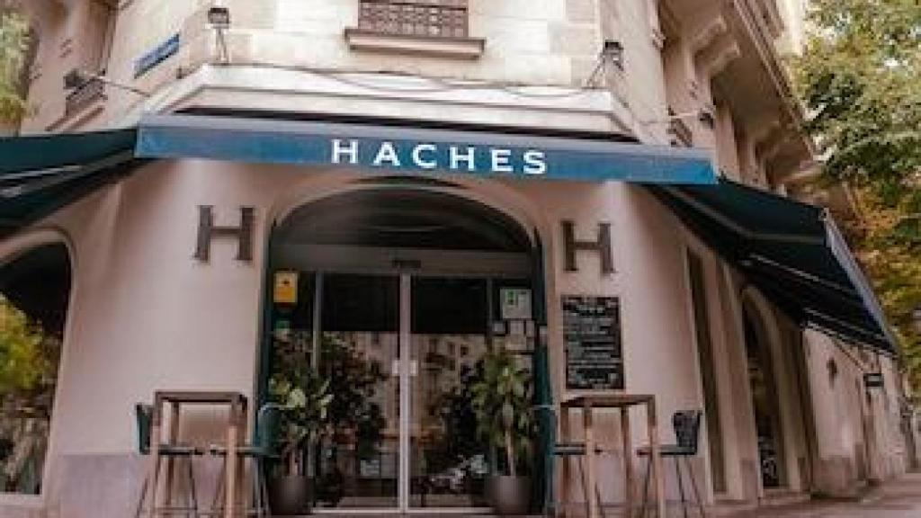 Restaurante Haches, en el barrio de Salamanca.
