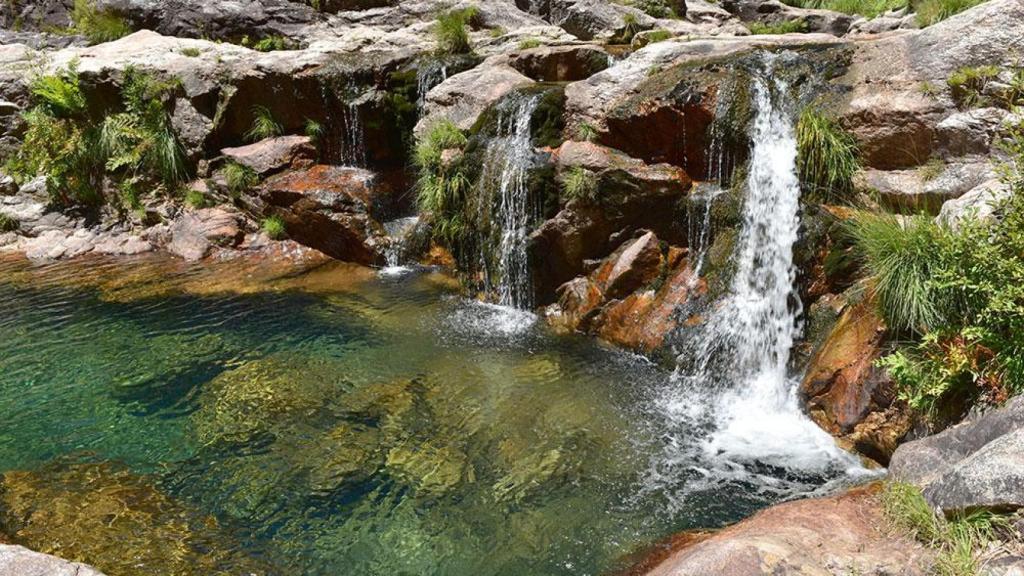 Pozas de Loureza, en Oia (Pontevedra)