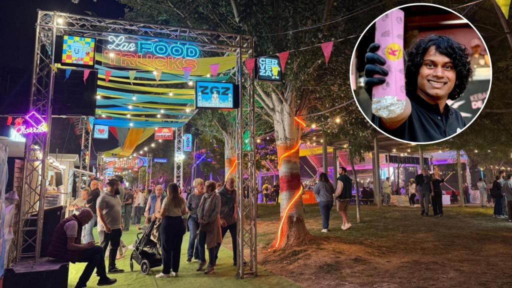 El famoso kebab de ternasco asado está en las Foodtrucks.