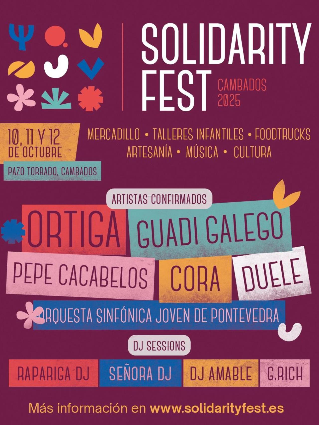 Cartel de Solidarity Fest.