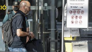 Francis Puig a su llegada al juzgado. Rober Solsona / Europa Press