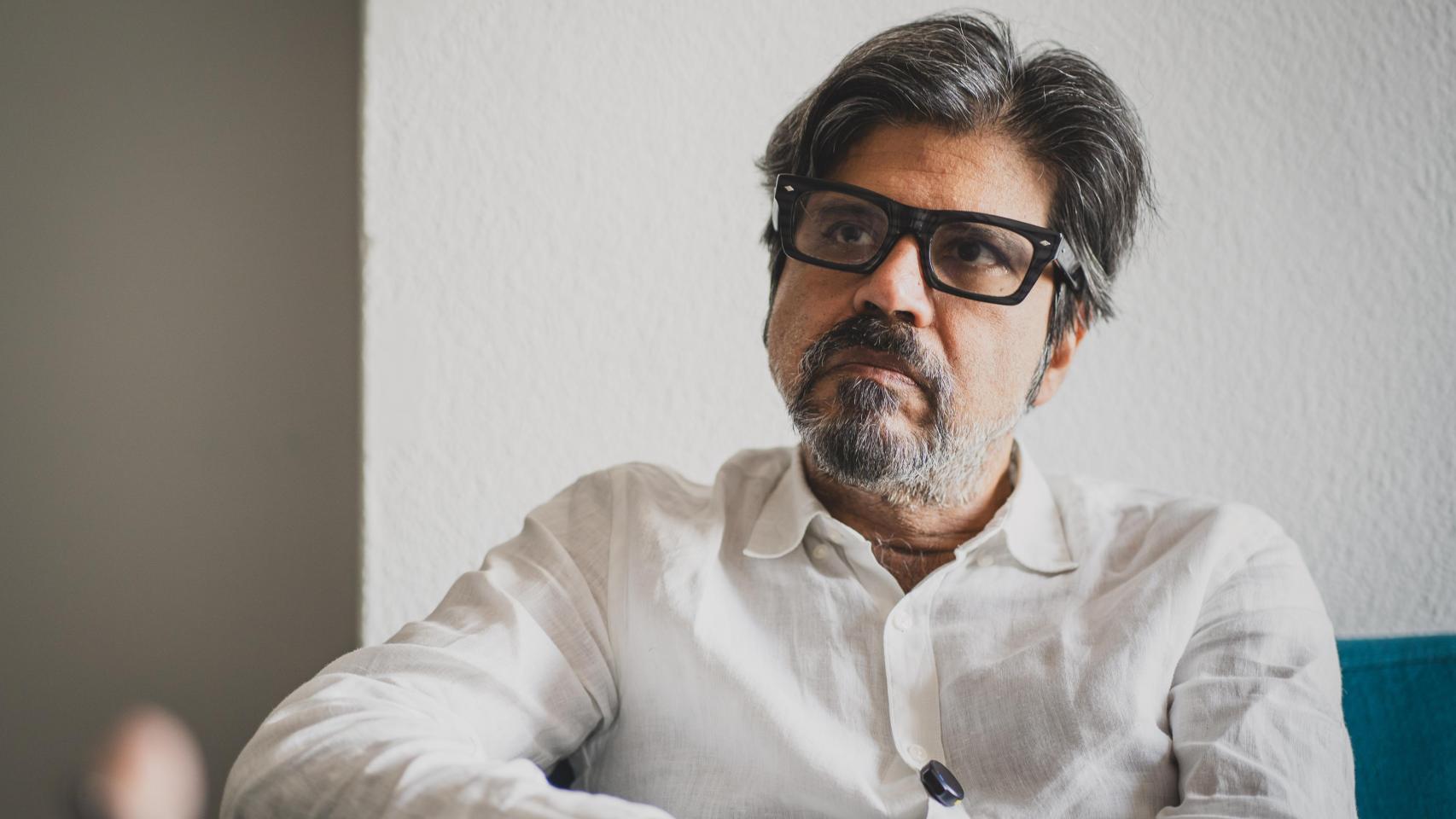 Pankaj Mishra, durante su entrevista con EL ESPAÑOL.