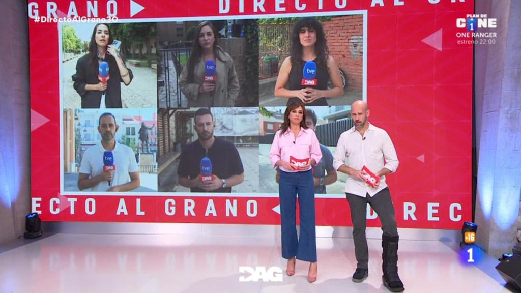 Marta Flich y Gonzalo Miró en 'Directo al grano'.