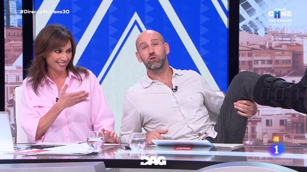 Marta Flich y Gonzalo Miró en 'Directo al grano'.