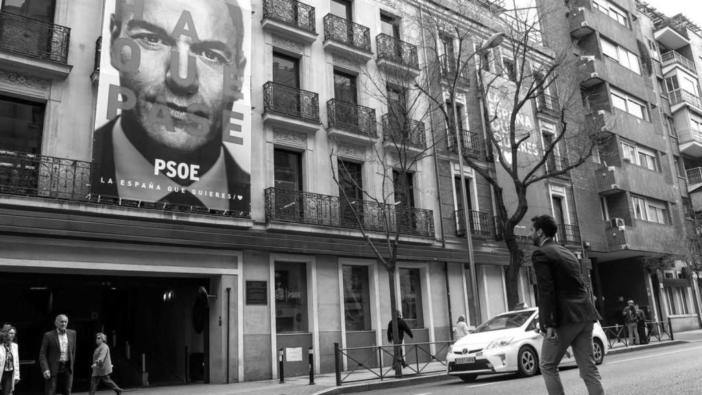 La sede del PSOE en la calle Ferraz de Madrid.