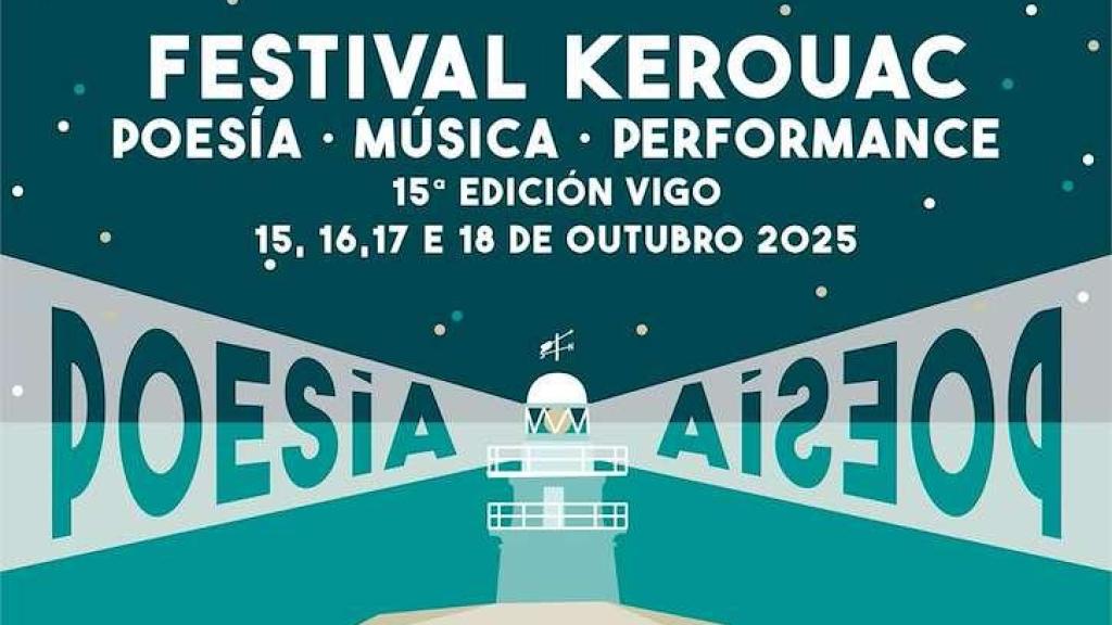 Cartel de la edición 2025 del Festival Kerouac