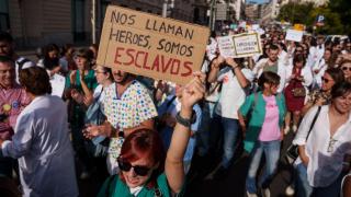 Huelga médica de este viernes 3 de octubre en Madrid
