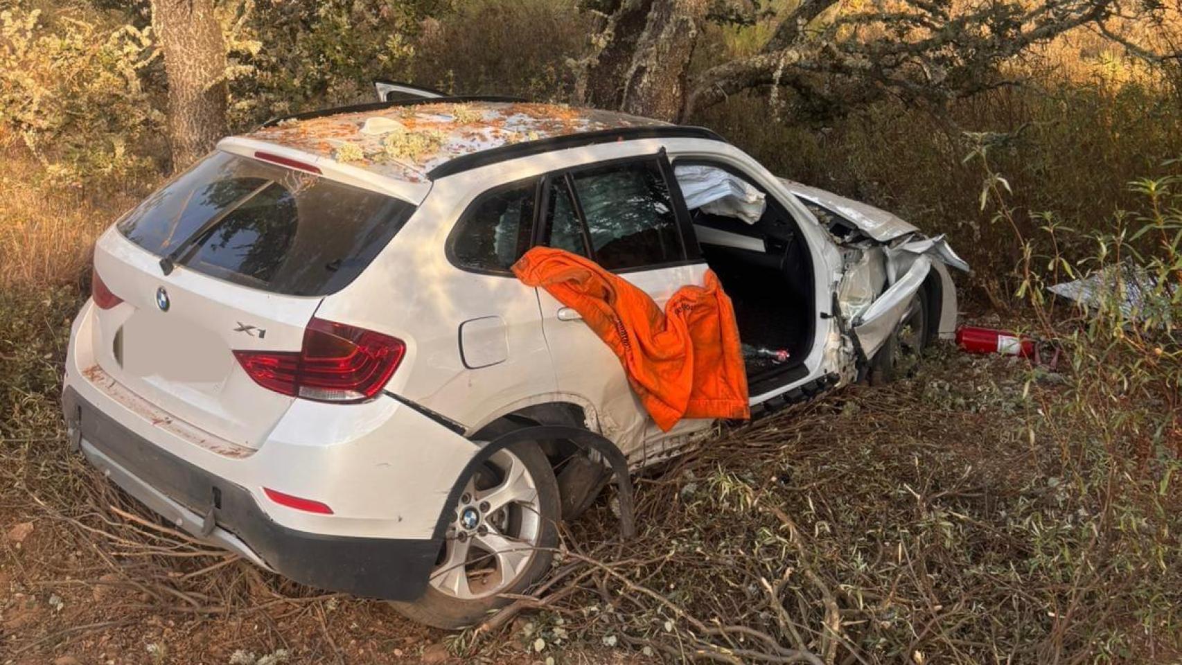 Imagen del accidente en Calzada de Tera