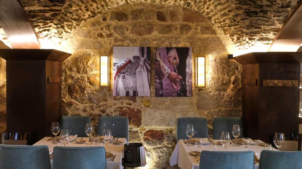 El interior del Mesón Gonzalo.