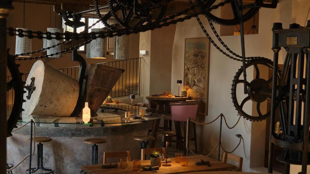 La antigua almazara es el alma de Sa Tafona.