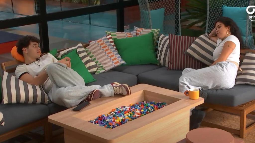 Crespo y María Cruz en 'Operación Triunfo'.