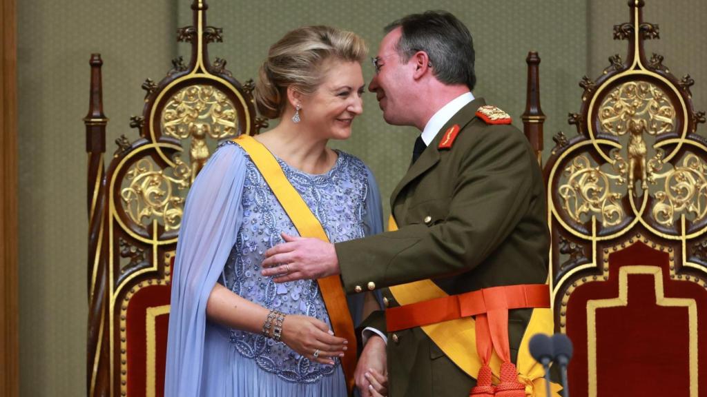 Guillermo, tras juramentarse como Gran Duque.