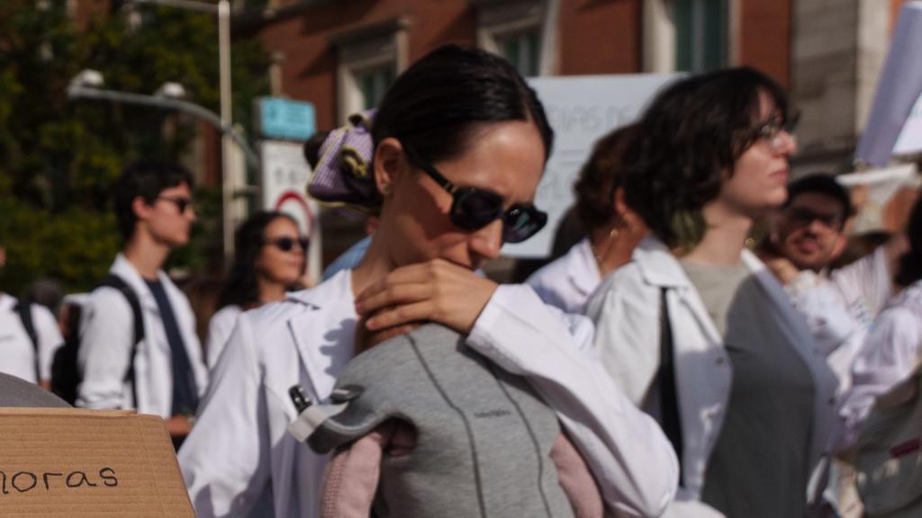 Huelga médica en Madrid del pasado 3 de octubre.