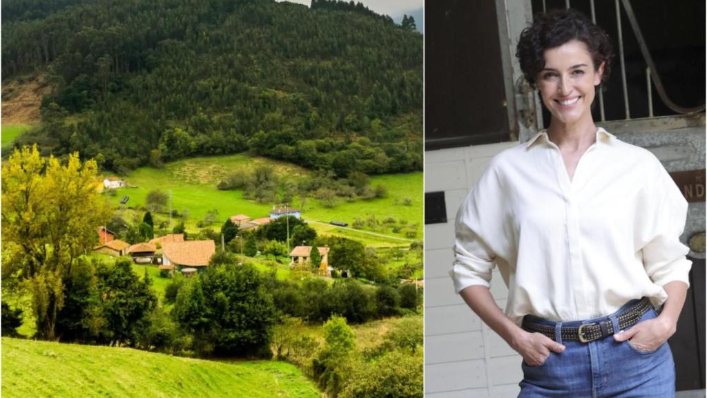 La aldea asturiana donde Blanca Romero reside.