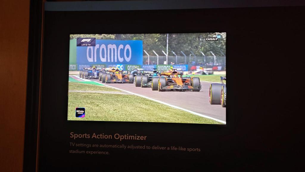 El optimizador de deportes de Dolby Vision 2