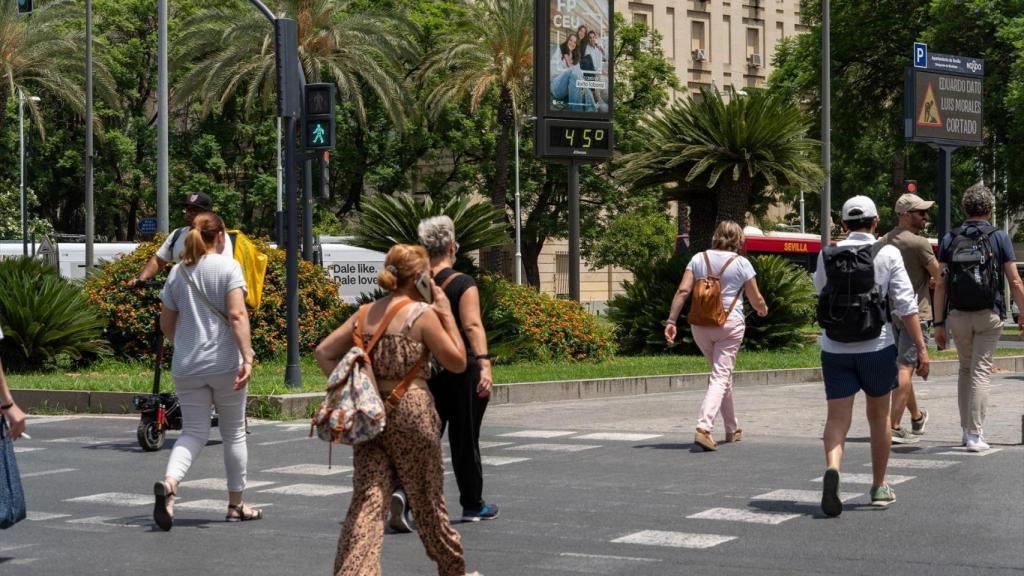 El calor se resiste a abandonar la provincia de Sevilla.