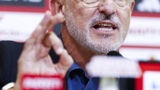 Luis de la Fuente, en rueda de prensa