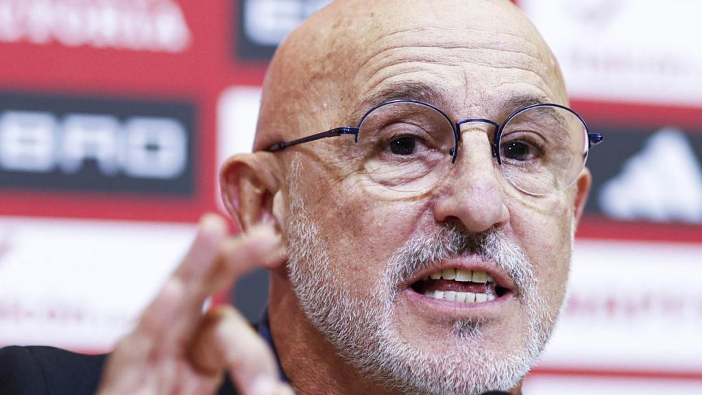 Luis de la Fuente, en rueda de prensa