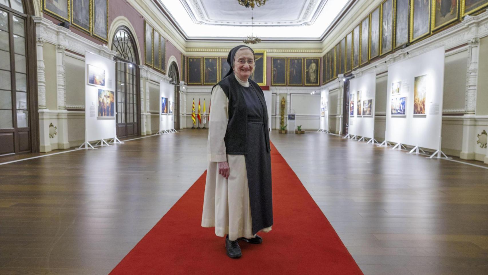 Isabel Guerra en el Palacio Arzobispal de Zaragoza. Foto: Javier Cebollada / EFE