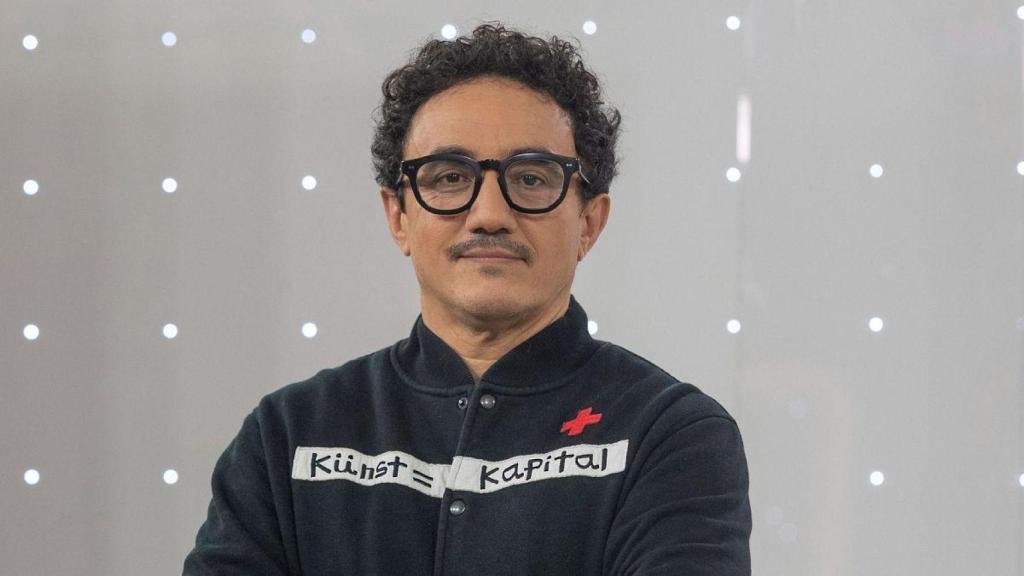 César Vallejo en un evento en Torrespaña.