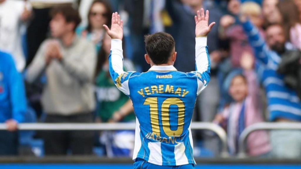 Yeremay, autor del gol del Dépor.