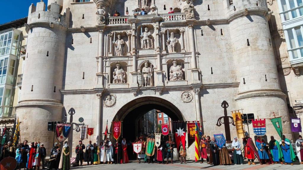 Burgos regresa al Medievo con el rugir de las huestes del Cid