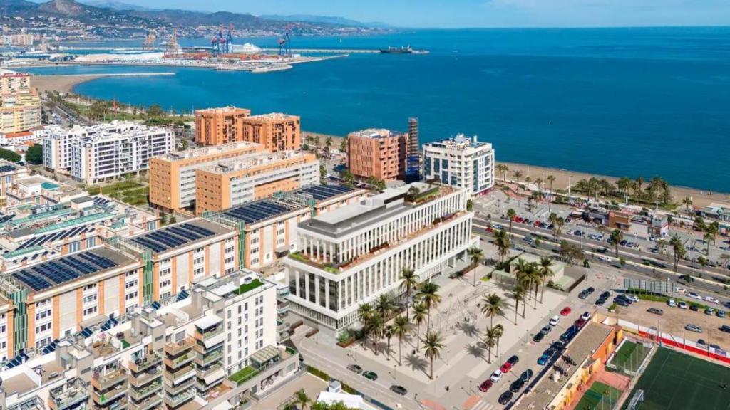 Localización del edificio de oficinas Ágora.