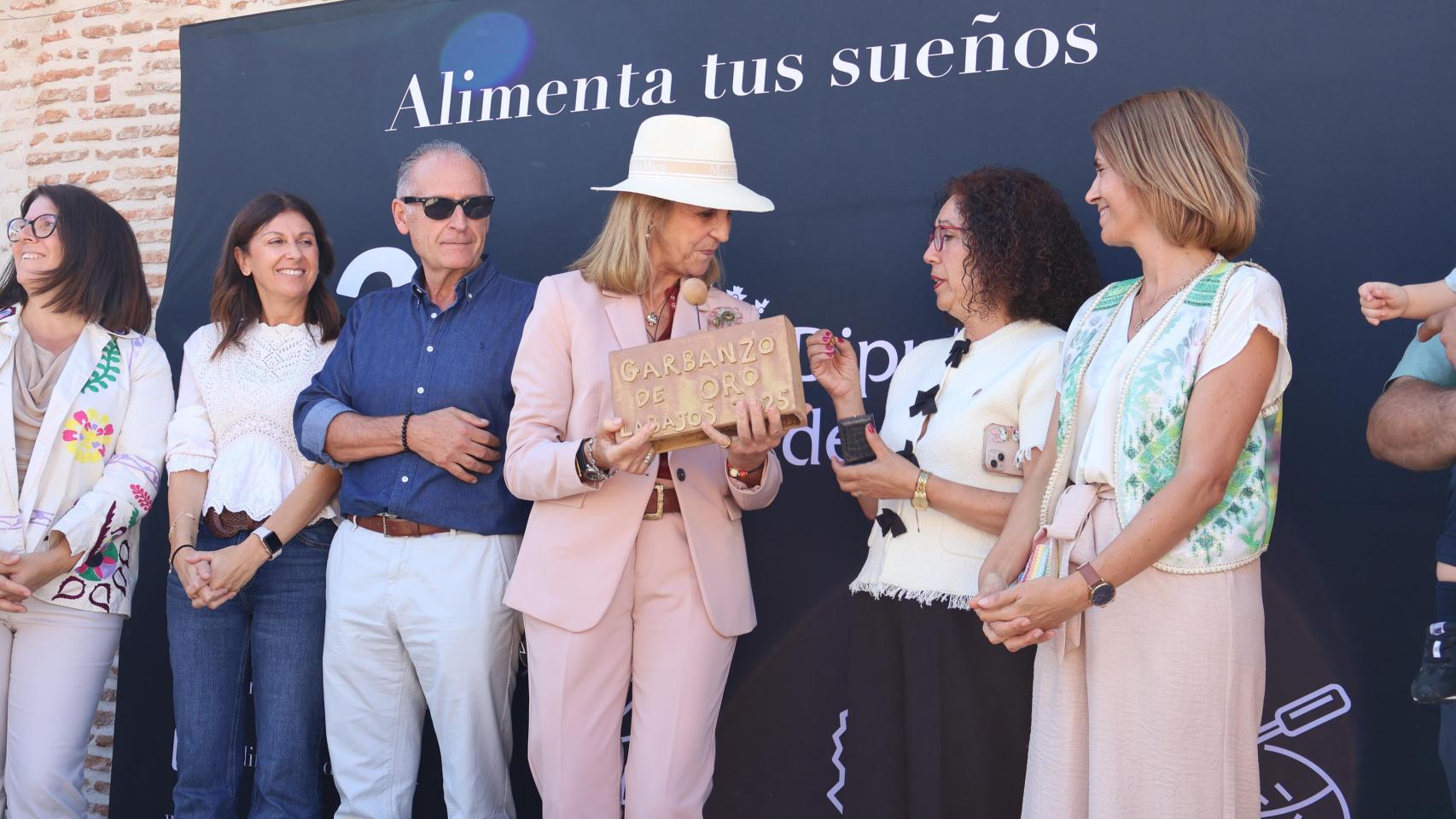 El garbanzo de Labajos se gana el oro… y el aplauso de la infanta Elena