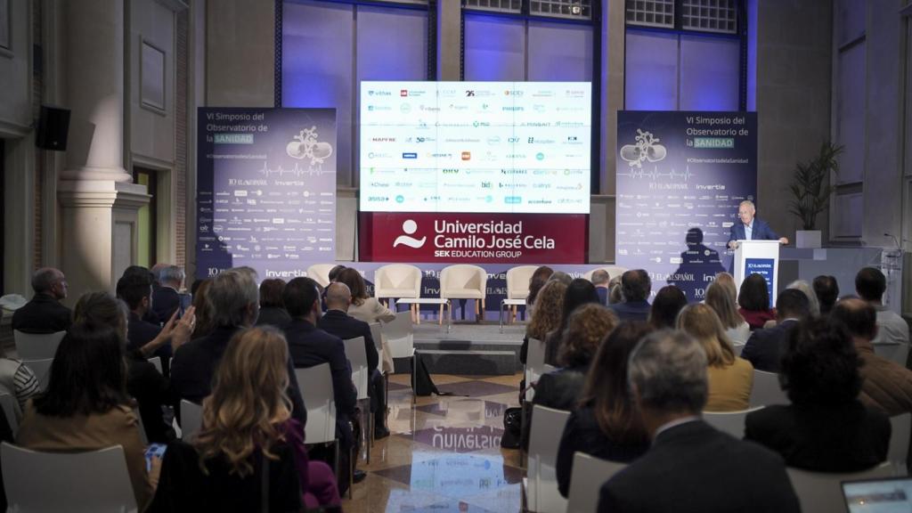 Un momento de la inaguración del VI Simposio del Observatorio de la Sanidad.