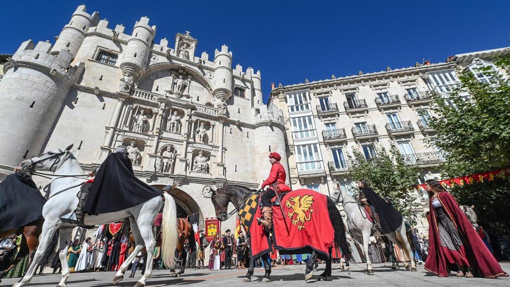 Burgos regresa al Medievo con el rugir de las huestes del Cid