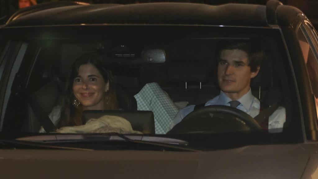 Los condes de Osorno el día que bautizaron a su hijo pequeño.