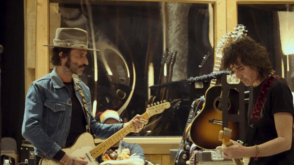 Leiva y Rubén Pozo preparando su reencuentro de 2023. Foto: Movistar Plus+