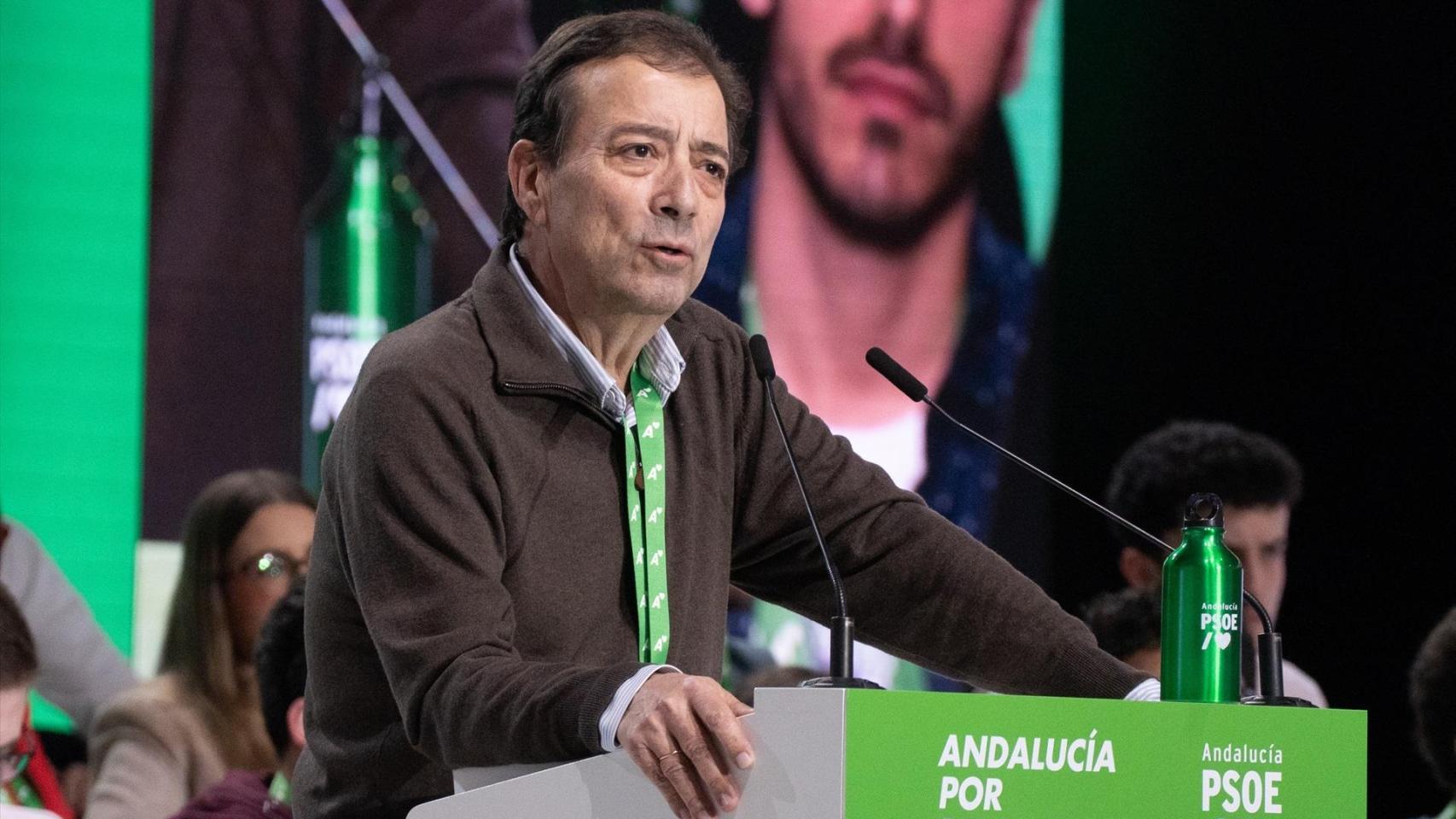 Guillermo Fernández Vara, en un acto del PSOE el pasado febrero.